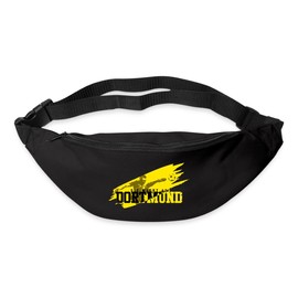 Spreadshirt Die Macht aus Dortmund Football Fan Sport Belt Bag Black Yellow Bum Bag, black, Modern