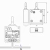 Chest Switch Cabinet Switch 2A 250V Door Switch Door Contact