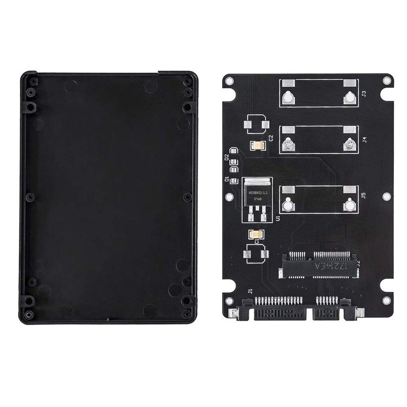 axGear - Conversor de carcasa SATA a mSATA SSD (2,5",