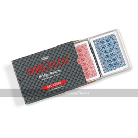 Dal Negro Torcello Bridge-Ramino Playing Cards - 100% PVC, 2 Decks