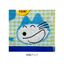 11 Piki Cats [Face Towel] Jacquard Long Towel/Nyago Check