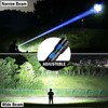 Lylting Rechargeable Flashlights High Lumens, 4 Pack 99,000 Lumens Led