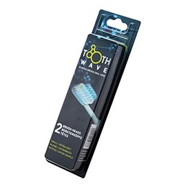 Silk'n ToothWave Brushhead Refill - 2 Pack of Extra Soft Brushes - Small Replacement Head Variation - White