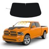 Windshield Sun Shade for 2009-2018 Dodge RAM 1500 Foldable Front