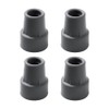 4本足 杖先ゴム 杖 つえ ステッキ 介護 安定 替えゴム 滑り止めゴム (19mm,