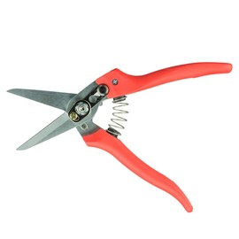 SHARPVET Hoof Trimming Shears, SK-5 Steel blade with Anti Fatigue Thermoplastic Rubber Handle for Hoof Care on Goats and Sheep, 32-734, Red