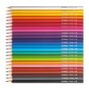 herlitz 10412039 Triangular Coloured Pencils Varnished Pack of 24
