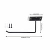 2pcs Universal Tumbler Lid Organizer, Under Cabinet Storage Rack, 3