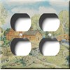 SnazzySwitch Decorative Outlet Cover Plate - Down On The Farm