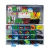 RoseFlower 146 Pieces Fishing Lure Kits Mixed Universal Artificial Soft