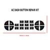 AC Dash Button Repair Kit -Compatible with Chevy, Best for