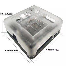 Unbranded 6-Way 12V/32V Auto Marine Car Power Distribution Blade Fuse Holder Box Block US☆