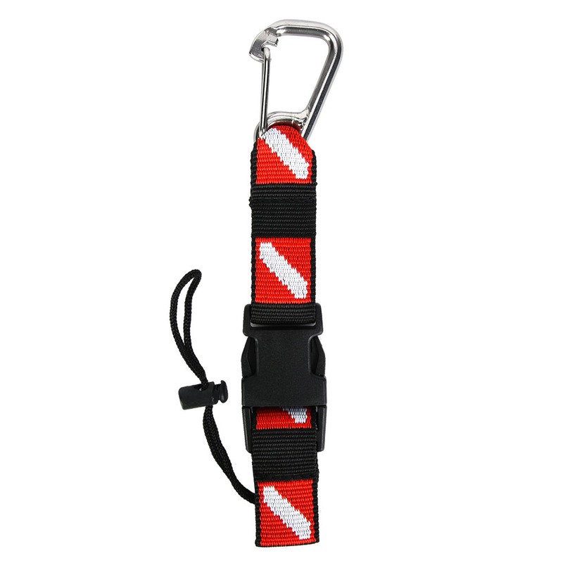 BCD Universal Scuba Diving Gear Keeper Holder with Lanyard Safety
