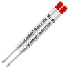 2 Pack - Med-Red Ink P900 Schmidt Parker Style Ballpoint