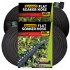 Suneed Flat Soaker Hoses for Garden 100 ft 2Pack, Cloth