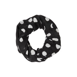 s.Oliver Loop-Schal aus Viskose mit Artwork schwarz ONESIZE