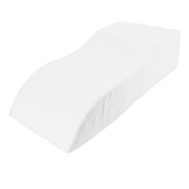 Leg Elevation Pillow S Shape Foam Elevated Leg Pillow for Rolling Over Discomfort Relief White