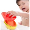 Nuby 5-Pack Stacking Bath Boats