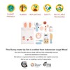 Mentari Wooden Toy Bunny Make Up Set - Pretend Play