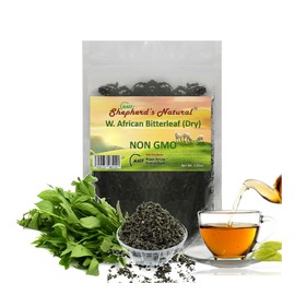 Bitter Leaf (Dry) by Shepherd's Natural. Non GMO. Sand Free 1.5 oz / 42.5 g bag