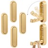 4pcs Foldable Wall Hook for Hanging,Heavy Duty Coat Hooks of