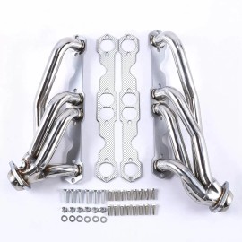 Unbranded For Chevy GMC 88-97 5.0L/5.7L 305 350 V8 Stainless Steel Exhaust Headers Truck