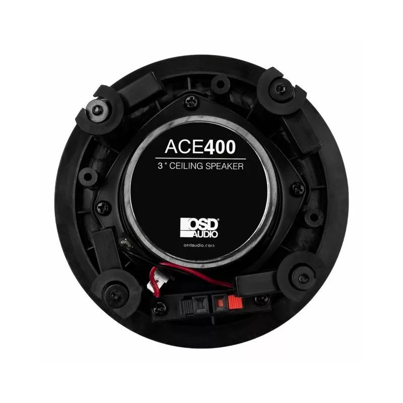 OSD 3" Trimless In Ceiling Speaker Pair, 60W Magnetic Grill,