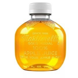 100% Pure Apple Juice, 12-Pack, 10 fl oz Bottles, U.S. Grown Fresh Apples, No Preservatives, Fat-Free, Cholesterol-Free, Kosher, No Sweeteners, 120 fl oz Total