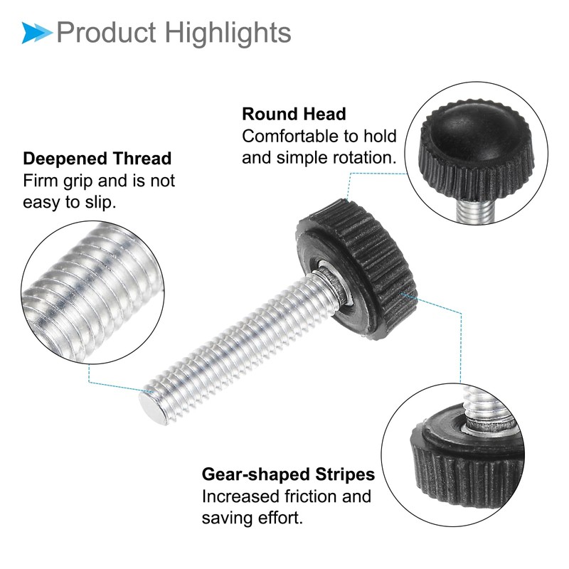 CoCud Thumbscrew New Ring Knob M5 x 30mm Female Thread