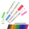 EooUooIP 24 Dry Wipe Marker Set, Whiteboard Marker, Whiteboard Pens,