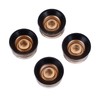 4PCS Electric Guitar Bass Knobs Potentiometer Knob Caps for Volume