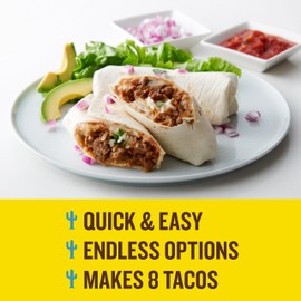 Old El Paso Carb Advantage Tortilla Rounds, 3g Net Carbs, 80 Calories, 8 Ct, 6.5 oz