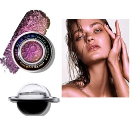 MAFFICK Iluminador Planetario, Polvo de resaltado Maffick: compacto de maquillaje de cara brillo prensado para un brillo natural (06, 17g)