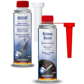 OXICAT + Octane Boost Performance Pack - Clean Exhaust and Boost Octane to Improve Engine Peformance, Made in Germany TUV Certified