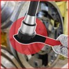 LEONTOOL Hook Wrench, Pin Spanner, Hanging Spanner, Hanging Wrench, Garage