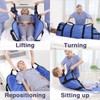 ZHEEYI Multipurpose 48" x 40" Positioning Bed Pad with Reinforced