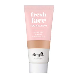 Barry M Cosmetics Fresh Face Lightweight Liquid Foundation Infused With Hyaluronic Acid And Vitamin C, Shade 10
