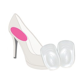 Titania heel cushion gel pad (5236) / 티타니아 뒤꿈치 쿠션 젤패드(5236)