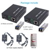 Single Mode LC Gigabit Fiber Media Converter - Include 2
