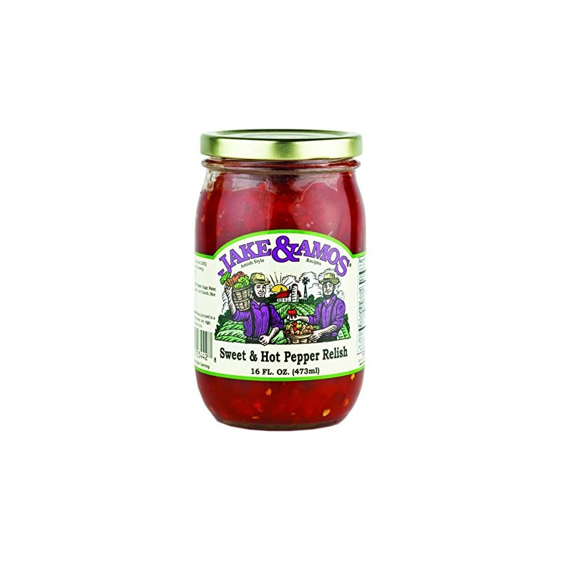 Jake & Amos Sweet & Hot Pepper Relish / 2