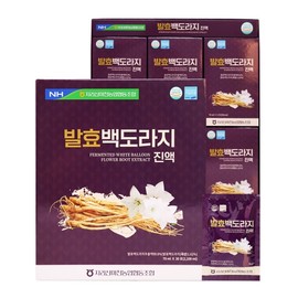 Jirisan Macheon Nonghyup Fermented White Bellflower Root Extract 70ml x 30 sachets / 지리산마천농협 발효 백도라지진액 70ml*30포