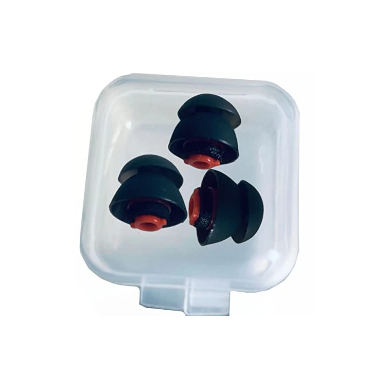 Zotech 3 Pcs Double Flange Eartips Ear Buds Replacement Double