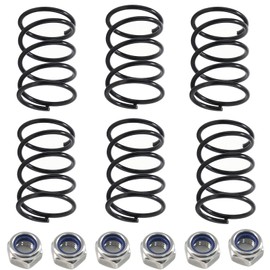 auaurly 6 PCS Trimmer Head Compression Spring 3660582001 and Nut Fits 15'' String Trimmers ST1500,ST1500-S,ST1500F,ST1500SF,ST1520,ST1530,STA1500