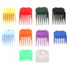 10pcs Limit Combs Hair Cutting Clipper Magnetic Guide Tools Barber
