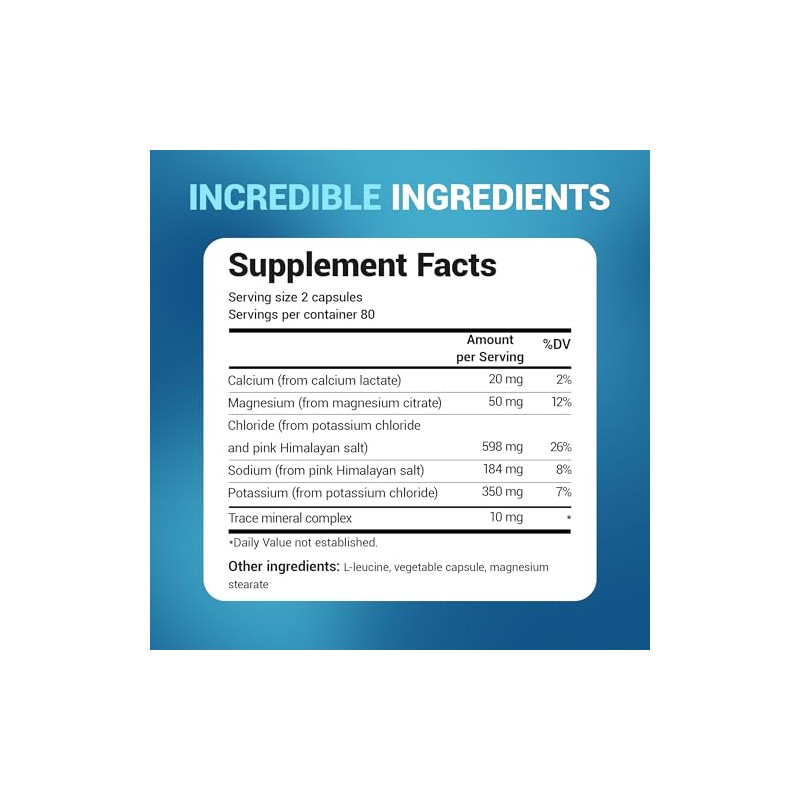Dr. Berg Nutritionals- C?psulas de Electrolitos Dr. Berg Suplementos