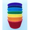 Holly Cupcakes 84 Excellent Quality Muffin Rainbow Cases- 12 Red,