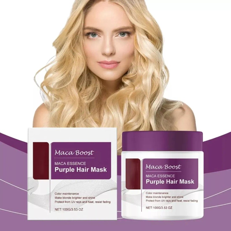 Be Mascarilla Capilar Morada De Maca, Mascarilla De