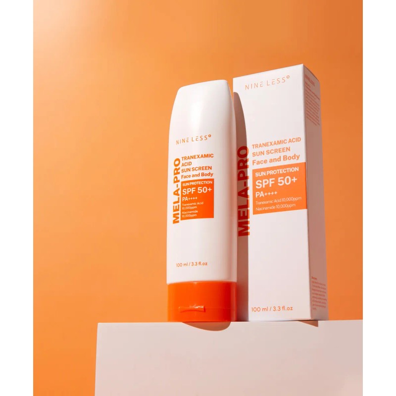Nineless Mela Pro Protector Solar Ácido Tranexámico 100ml