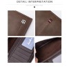 Unbranded RFID Leather Long Wallet for Men Cowboy Western Bifold