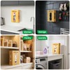 Libreshine Extra Large Bamboo Grocery Bag Holder & Plastic Bag